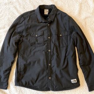 North Face Sherpa shirt jacket